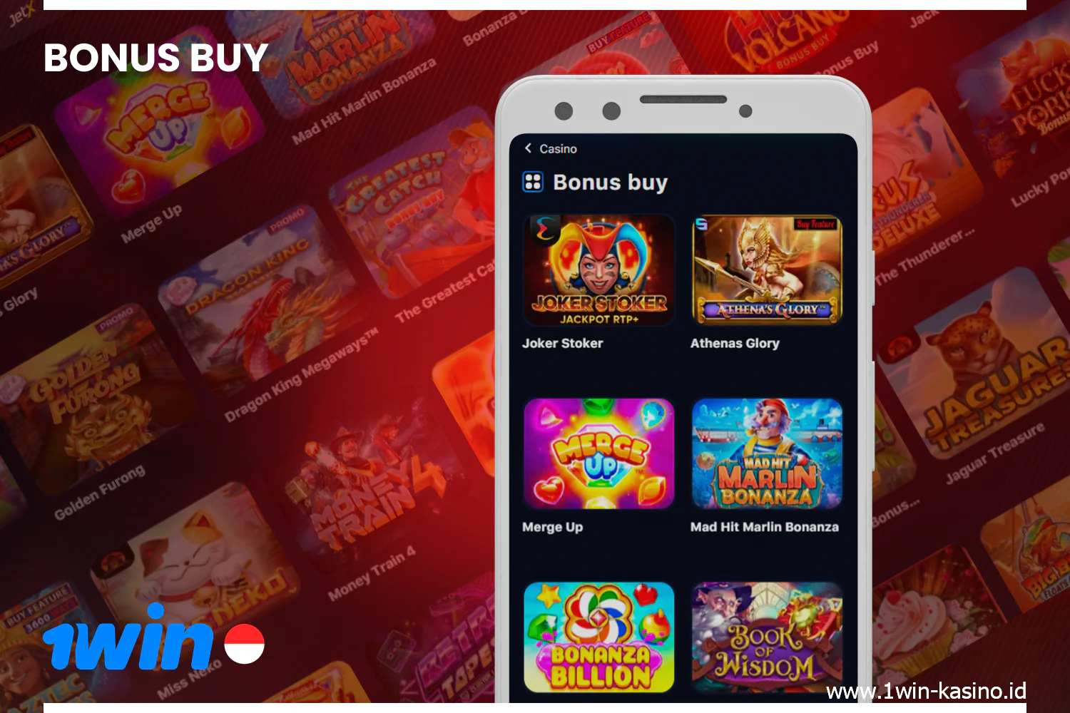 Permainan Bonus Buy tersedia untuk 1win Pemain Indonesia